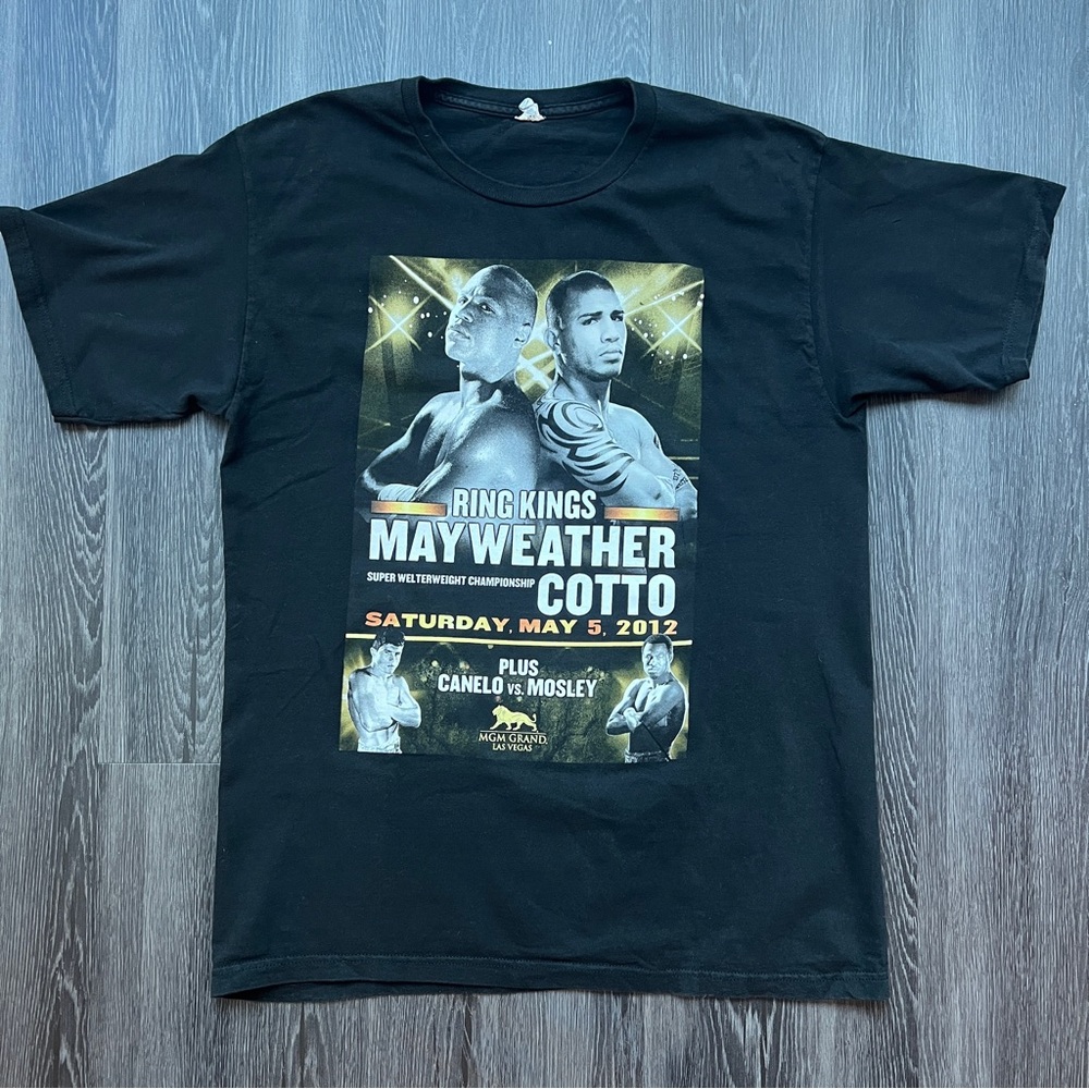 2012 Ring Kings Mayweather Vs Cotto Fight Event Shirt